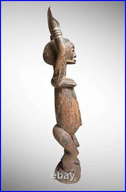 Art Africain Ancien Statue Nommo DOGON Old Tribal Figure Circa 1960 Mali 70cm