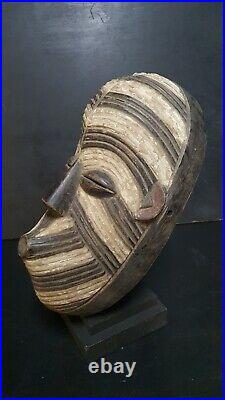 Art Africain Arts Collection Tribaux Ancien Masque Songye Kifwebe 35 Cms +++