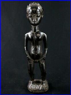 Art Africain Arts Premiers Ancien Epoux Mystique Baoulé Blolo Bian 26 Cms ++