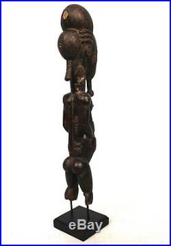 Art Africain Arts Premiers Ancien Epoux Mystique Baoulé Blolo Bian 45 Cms ++