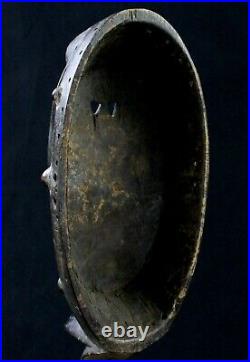Art Africain Arts Premiers Spectaculaire Masque Dan African Mask 37,5 Cms ++