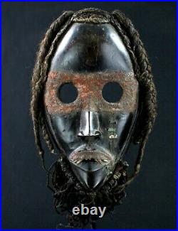 Art Africain Arts Premiers Superbe Masque Dan Zakpeï African Mask 30 Cms