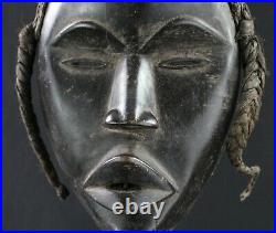 Art Africain Arts Premiers Superbe Masque de Course Dan African Mask 23 Cms