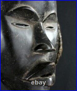 Art Africain Arts Premiers Superbe Masque de Course Dan African Mask 23 Cms