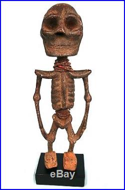 Art Africain Arts Primitifs Ancien Squelette Tiv Soclé Nigéria 51 Cms ++++