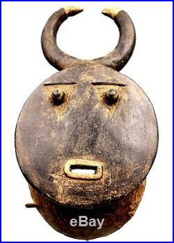 Art Africain Ethnographique Masque Baoulé Goli Région de Béoumi 37,5 Cms