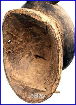 Art Africain Ethnographique Masque Baoulé Goli Région de Béoumi 37,5 Cms