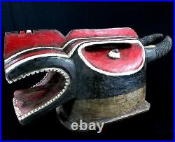 Art Africain Premier Ancien & Authentique Masque Baoulé Goli Glin 66 Cms +++