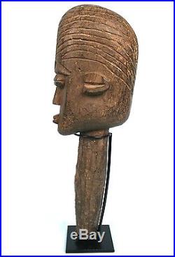 Art Africain Très Ancien Poteau de Champ Lobi Pièce Soclée 38,5 Cms ++++++