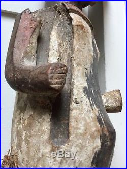 Art Africain Tribal Figure Statue Reliquaire AMBÉTÉ Gabon Old Mbete Reliquary