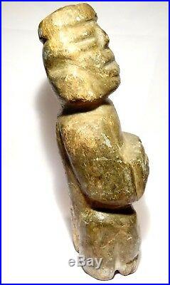 Art Precolombien Grande Idole Mezcala Mexique 300 Bc Pre-columbian Stone Idol