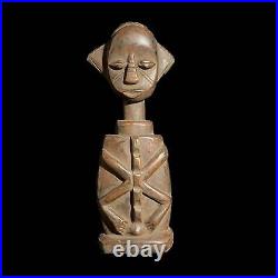 Art Tribal Africain Statue sculptée en bois tribal Power Figure Nkisi