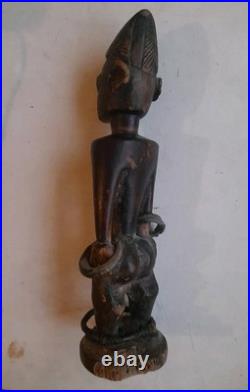 Art Tribal Ibeji Ibedji Ancienne Statuette Yoruba Nigeria Afrique venavi