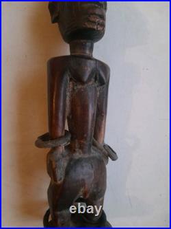 Art Tribal Ibeji Ibedji Ancienne Statuette Yoruba Nigeria Afrique venavi