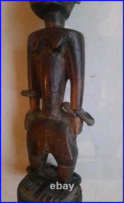 Art Tribal Ibeji Ibedji Ancienne Statuette Yoruba Nigeria Afrique venavi