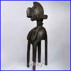 Art Tribal Premier Africain, Masque D'epaule Dit Nimba, Peuple Baga Guinée- D178