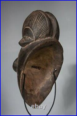 Art Tribal Premier Ancien Africain, Masque Punu Okuyi, Gabon D099c