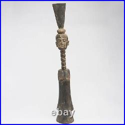 Art Tribal Premier Ancien Africain, Statue De Divinité Koulango, Rci D097