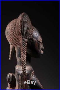 Art africain Statue Baoulé