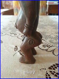 Art africain- Statuette Lulua (Luluwa) Congo-RDC (Zaïre)