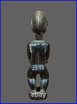 Art africain. Statuette blolo bla. Ethnie Baoulé. Côte d'Ivoire. Afrique