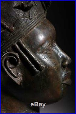 Art africain Tête de reine du royaume d'Ifé 435