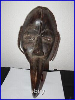 Art africain ancien Masque Dan a Bec