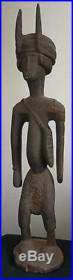 Art africain ancienne sculpture très lourde