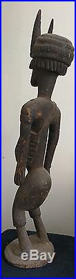 Art africain ancienne sculpture très lourde