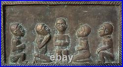 Art africain bronze et bois, ancien sans doute du Gabon