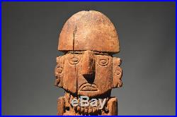 Art précolombien Statuette de dignitaire Pérou Culture Chimu 900 1200 ap JC