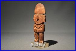 Art précolombien Statuette de dignitaire Pérou Culture Chimu 900 1200 ap JC