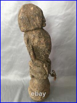 Atypique et remarquable statue africaine Dogon (Mali)