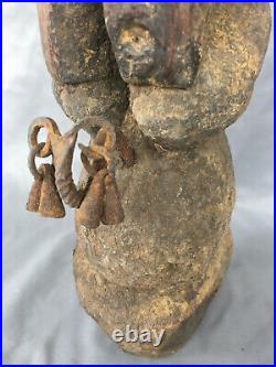 Atypique et remarquable statue africaine Dogon (Mali)