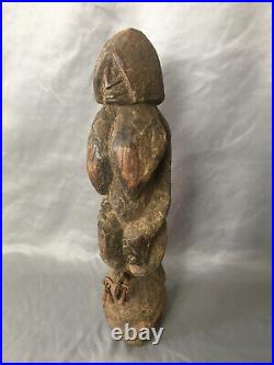 Atypique et remarquable statue africaine Dogon (Mali)