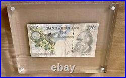 Authentic BANKSY Di Faced Tenner with COA provenance from Mercer Auctions