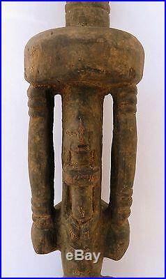 Authentique ancienne statuette Dogon Ht 39 cm Mali art tribal Africain African