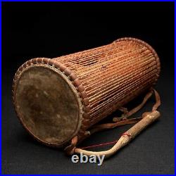 B105 Tambour Parlant Yoruba Benin, Talking Drum, Art Tribal Premier Africain
