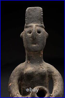 B164 Couple Igbo Nigeria, Terracotta, Art Tribal Premier Africain