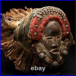 B185 Masque Dan, Dan Mask, Art Tribal Premier Africain