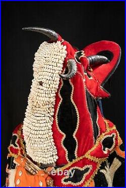 B197-egungun Yoruba Costume Traditionnel, Art Tribal Premier Africain-nigeria