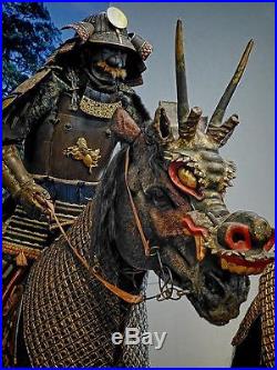 Bamen. Masque de cheval de Samouraï. Edo-19e. Bamen chamfron