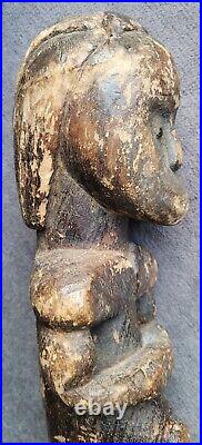 Belle Statue Fang Gabon 40cm socle African Tribal Art Africain AfrikanischeKunst