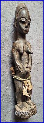 Belle statuette Baoulé Baule Côte d'Ivoire African Art africain Afrikanische Ku
