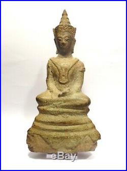 Bouddha Ayutthaya En Bronze 16° S Thailand 16th Ad Bronze Ayutthaya Buddha