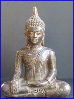 Bouddha Khmer en Bronze du CAMBODGE