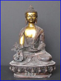 Bouddha médecine en Bronze, Chine