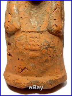 Buste Egyptien En Terre Cuite- 1550/1292 Bc Ancient Egyptian Terracotta Bust