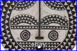 Bwa Masque solaire planche Soleil 49 cm Burkina Faso Art primitif africain 17245