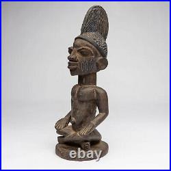 C154 Couple Yoruba, Agere, Nigeria, Art Tribal, Art Premier, Art Africain